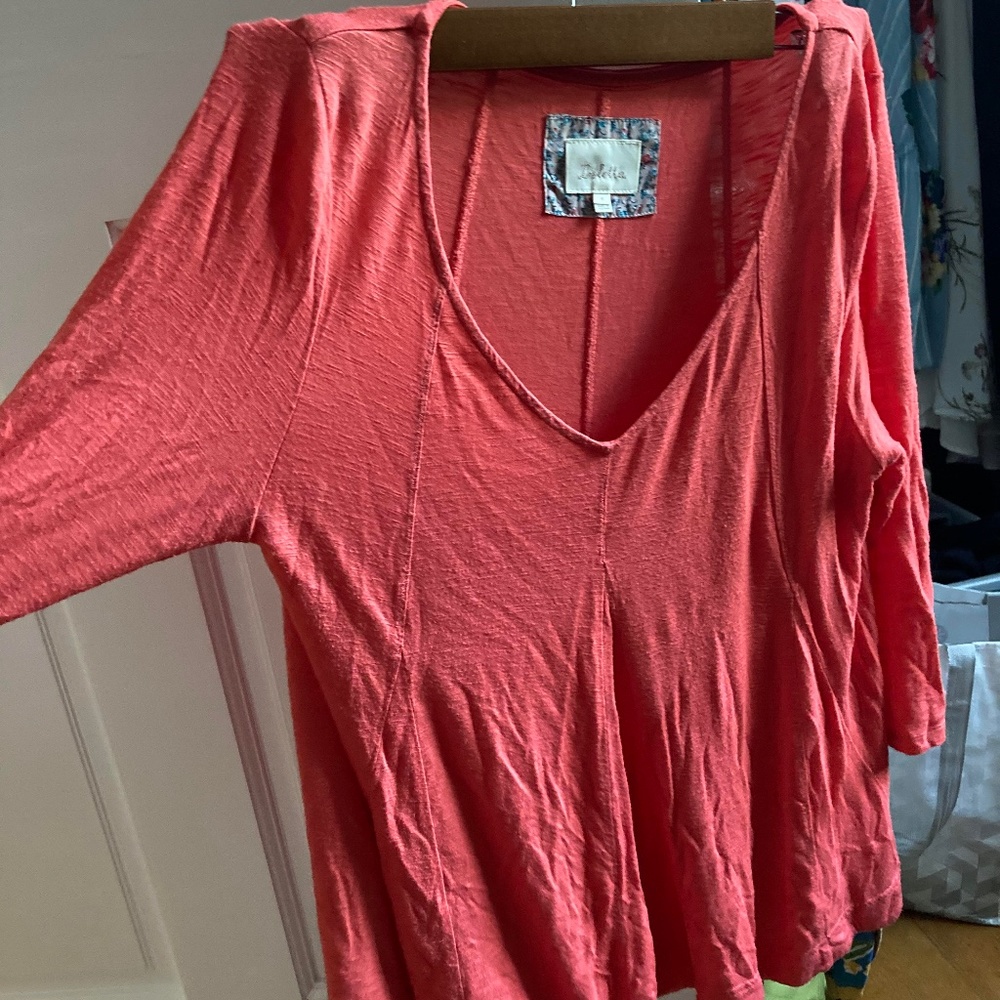 Anthropologie Red shit